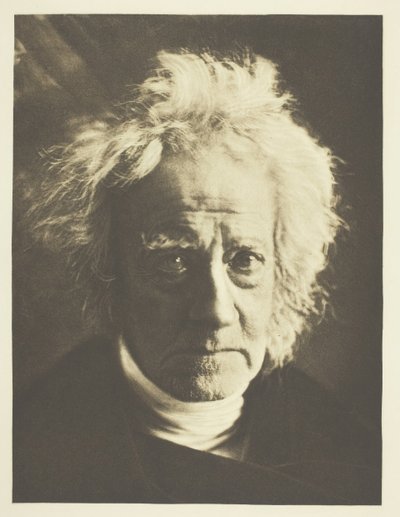 Sir John Herschel, 1867, trykt oktober 1890. af Julia Margaret Cameron