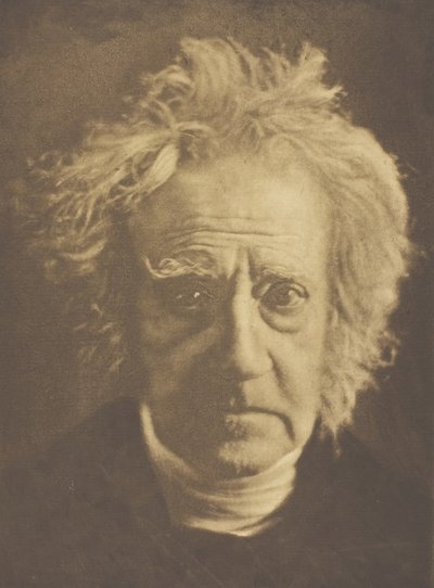 Sir John Herschel, 1867, trykt ca. 1893. af Julia Margaret Cameron
