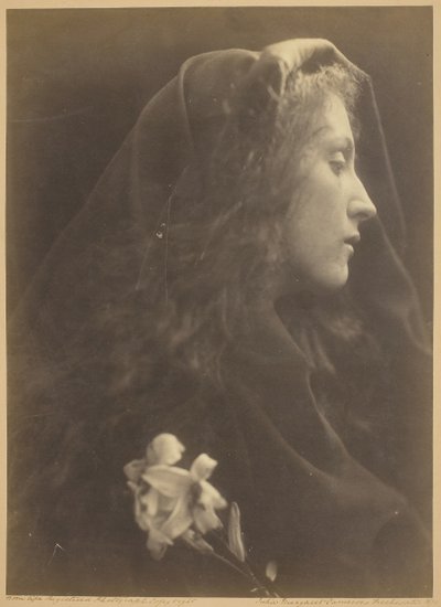 Englen ved graven, 1869. af Julia Margaret Cameron