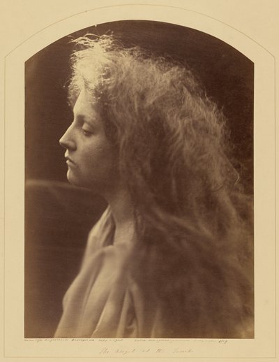 Englen ved graven af Julia Margaret Cameron