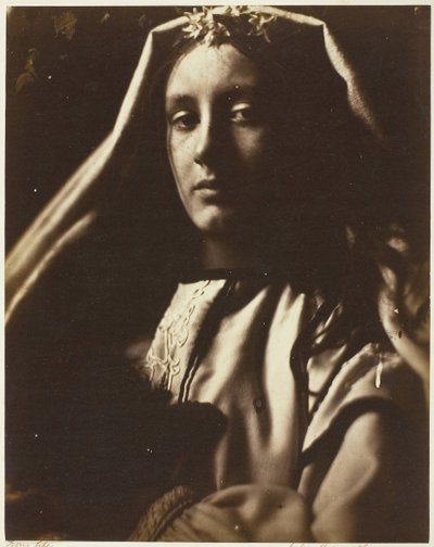 The Neopolitan, 186465. af Julia Margaret Cameron