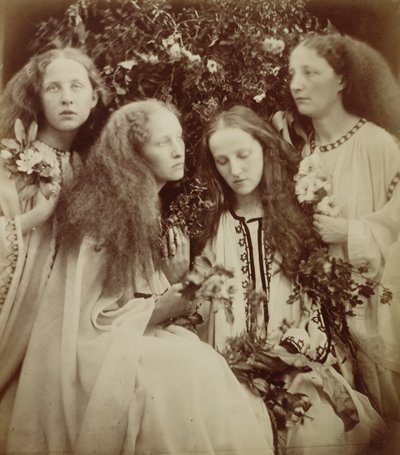 The Rose Bud Garden of Girls (albumin print) af Julia Margaret Cameron