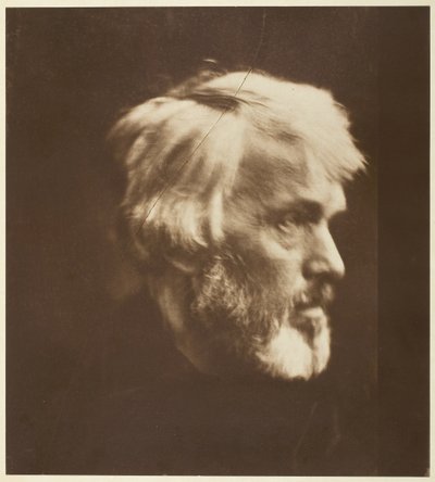 Thomas Carlyle, 1867, trykt 1875. af Julia Margaret Cameron