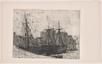 Castle Rushen - øen Man af Julian Alden Weir