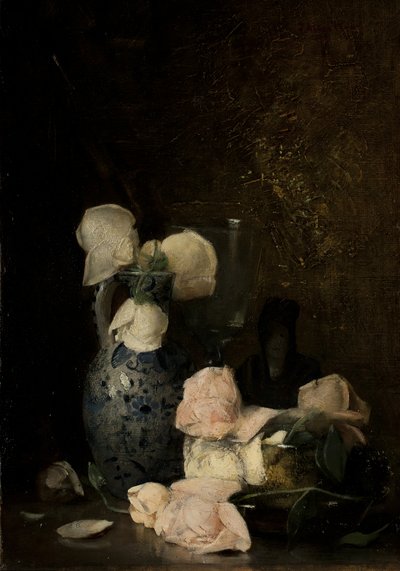 Roser, ca. 1880-90 af Julian Alden Weir