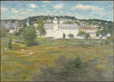 Willimantic trådfabrik, 1893 af Julian Alden Weir