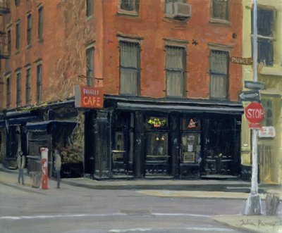 Fanellis Bar, New York, 1996 af Julian Barrow