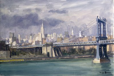 Manhattan Bridge, New York, 1996 af Julian Barrow