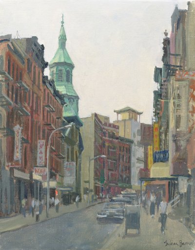 Mott Street, New York, 1997 af Julian Barrow