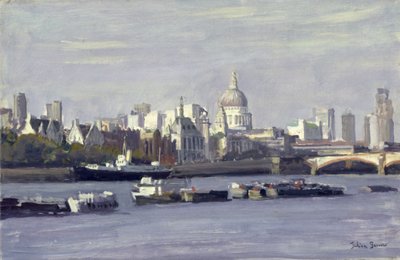 St. Pauls fra Bankside af Julian Barrow