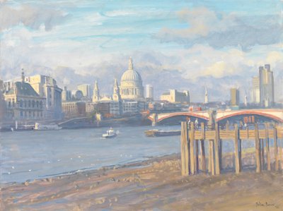 St Pauls fra syd, 2010 af Julian Barrow