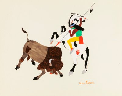 Bøffeljæger af Julian Martinez