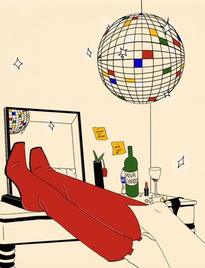 Chic Disco-aften af Juliana Kokolari