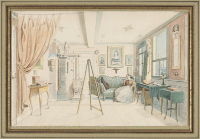 Et kunstnerstudie af Julie Bayer
