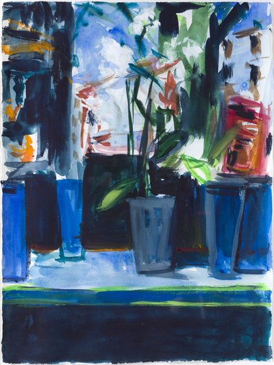 Byens blomsterhandler, 2017, af Julie Held