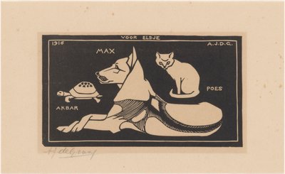 Akbar, Max, Poes (titel på objekt) af Julie de Graag (signed by artist)