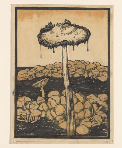 Drypende svamp af Julie de Graag (signed by artist)