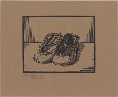 Par sko af Julie de Graag (signed by artist)