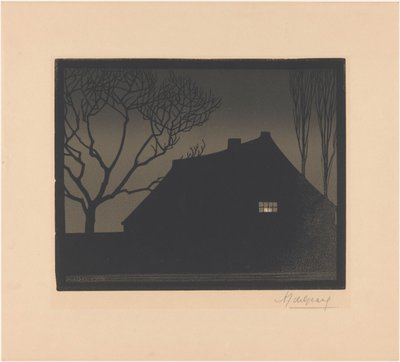 vinteraften af Julie de Graag (signed by artist)