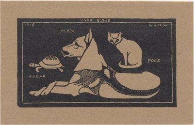 Akbar, Max, Poes (titel på objekt) af Julie de Graag