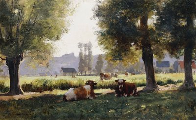Eng ved Arques-la Bataille, Normandiet, af Julien Dupre