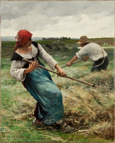 Hømagerne, 1888 af Julien Dupre