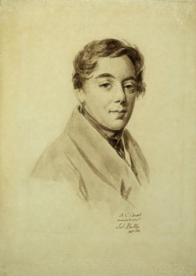 Camille Jean Baptiste Corot, 1822 af Julien Leopold Boilly