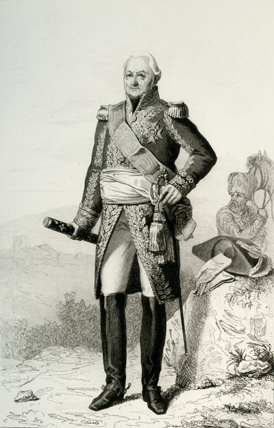 Charles du Houx de Vioménil, 1804, 1839. af Julien Leopold Boilly