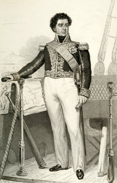 Guy-Victor Duperré, 1804, 1839. af Julien Leopold Boilly