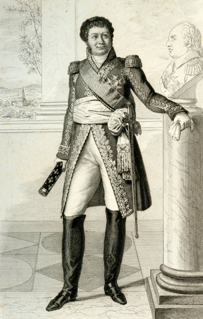 Henri Jacques-Guillaume Clarke, 1804, 1839. af Julien Leopold Boilly