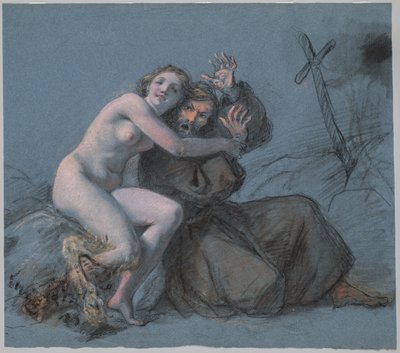 Sankt Anthonys fristelse af Julien Leopold Boilly