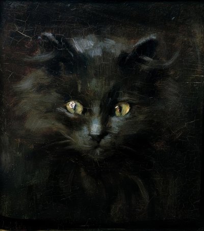 Portræt af en kat af Julius Adam