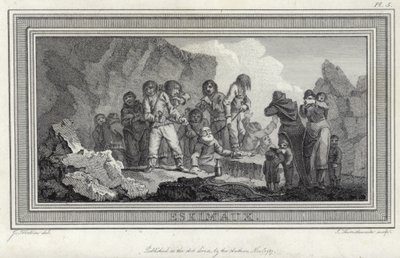 eskimoer af Julius Caesar Ibbetson