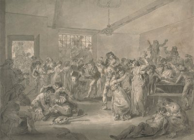 Sømænd, der hygger og steger ure af Julius Caesar Ibbetson