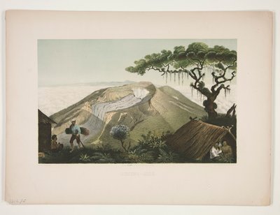 Bjerg - G?d? (bjerget Gede) af Julius Friedrich Tempeltey