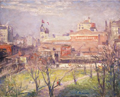 Hippodrome af Julius Gari Melchers