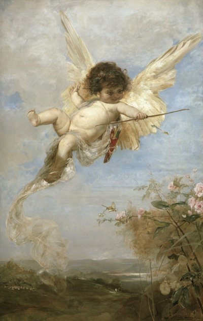 Amor, 1878 af Julius Kronberg