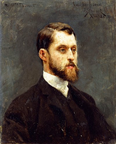 Selvportræt, 1886 af Julius Leblanc Stewart