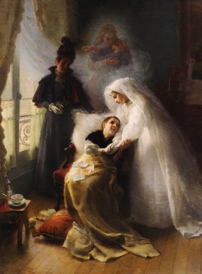 Besøget, af Julius Leblanc Stewart