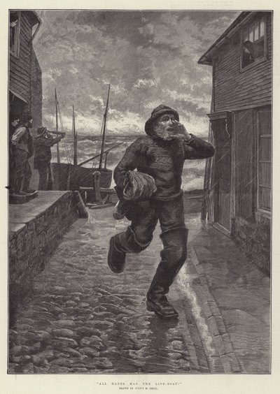 All Hands Man The Life-Boat! af Julius Mandes Price