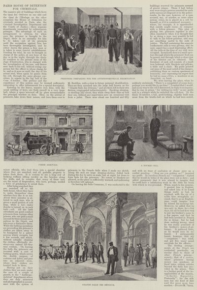 Paris House of Detention for kriminelle af Julius Mandes Price