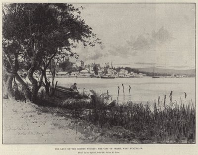 The Land of the Golden Nugget, byen Perth, West Australia af Julius Mandes Price
