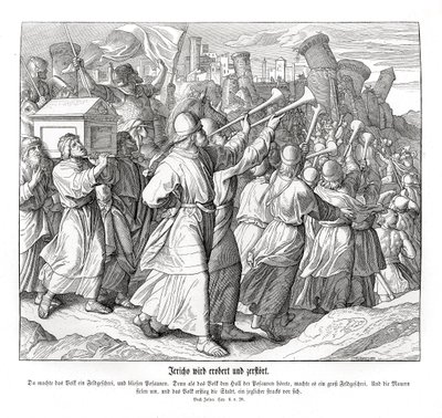 Jerikos fald, Joshua af Julius Schnorr von Carolsfeld