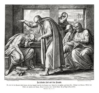 Jobs venner, Job af Julius Schnorr von Carolsfeld
