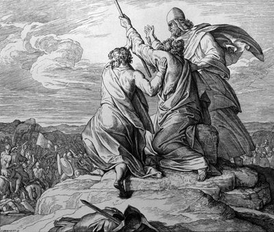 Mirakel af Moses af Julius Schnorr von Carolsfeld