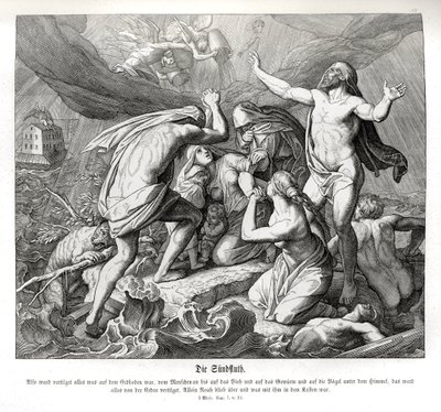 Syndfloden, Første Mosebog af Julius Schnorr von Carolsfeld