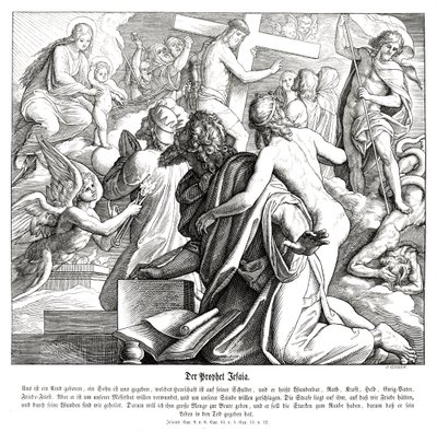 Profeten Esajas af Julius Schnorr von Carolsfeld