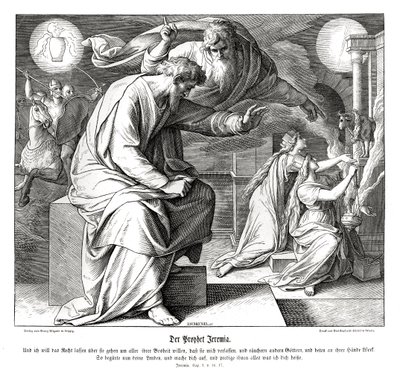 Profeten Jeremias af Julius Schnorr von Carolsfeld
