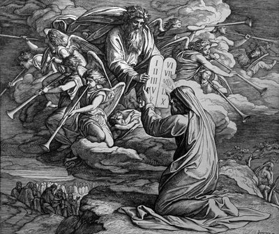 Lovens tabeller af Julius Schnorr von Carolsfeld
