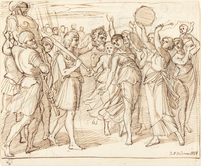 Davids triumf af Julius Schnorr von Carolsfeld